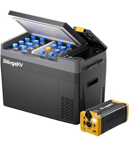 Amazon.co.jp: Sumeriy 車載冷蔵庫 30L バッテリー付き -20℃～20℃ 急速